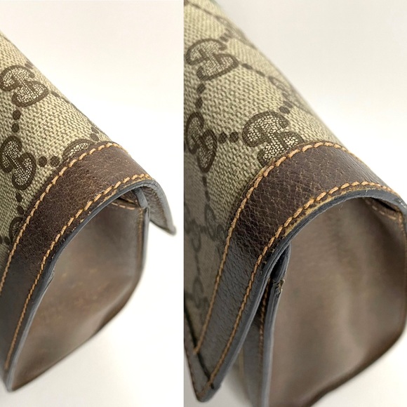 🔴SOLD🔴Gucci Ophidia Web clutch crossbody bag - Picture 8 of 16